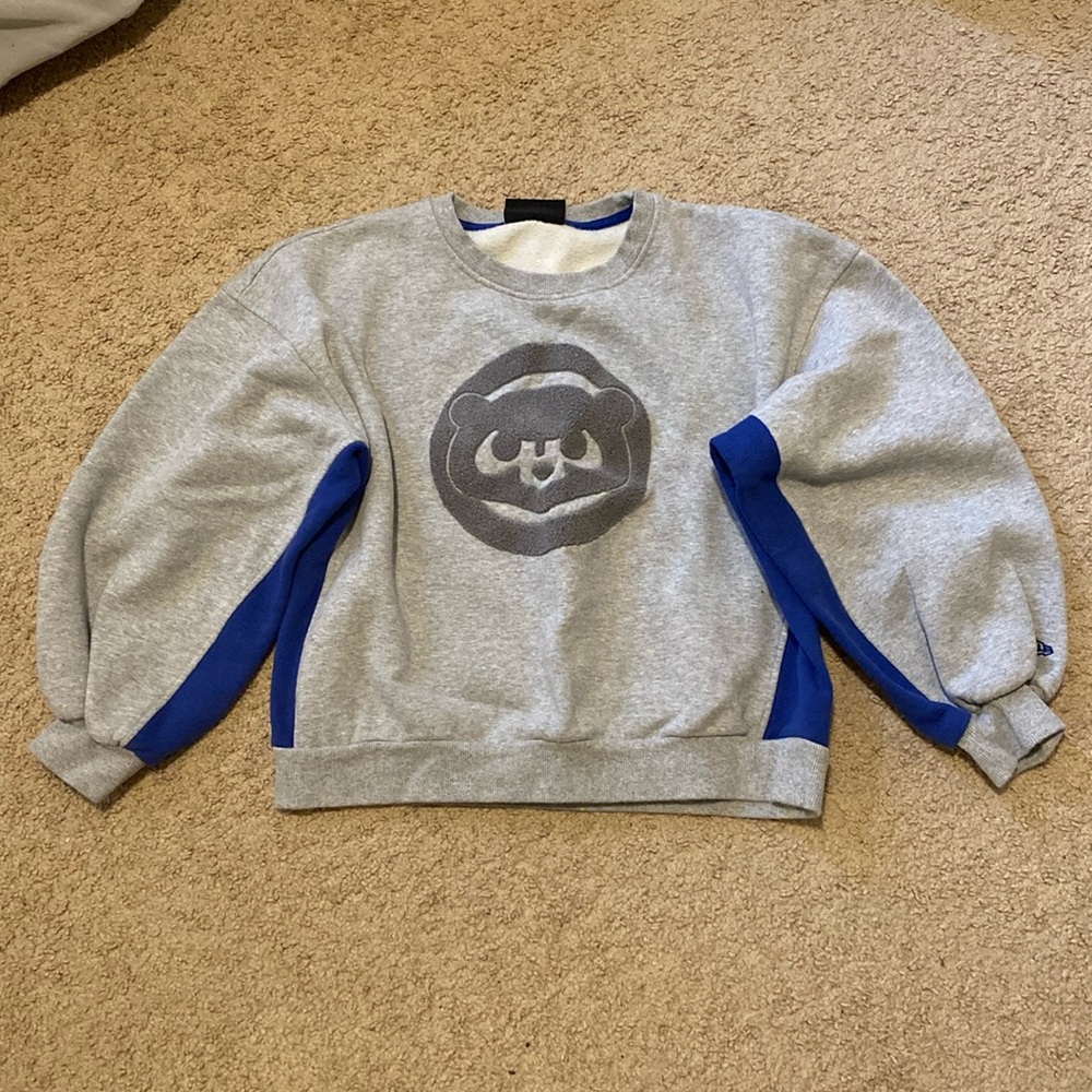 MLB New Era Chicago Cubs Crewneck Sweater Size L